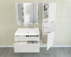 СанТа Тумба с раковиной Лондон 80 – фотография-3